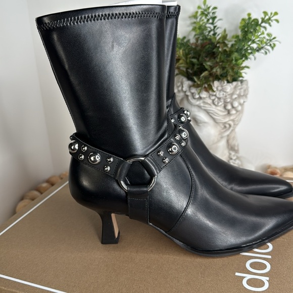 Dolce Vita Azalea Stud Bootie (Women) Black Sz 8 - Picture 14 of 14